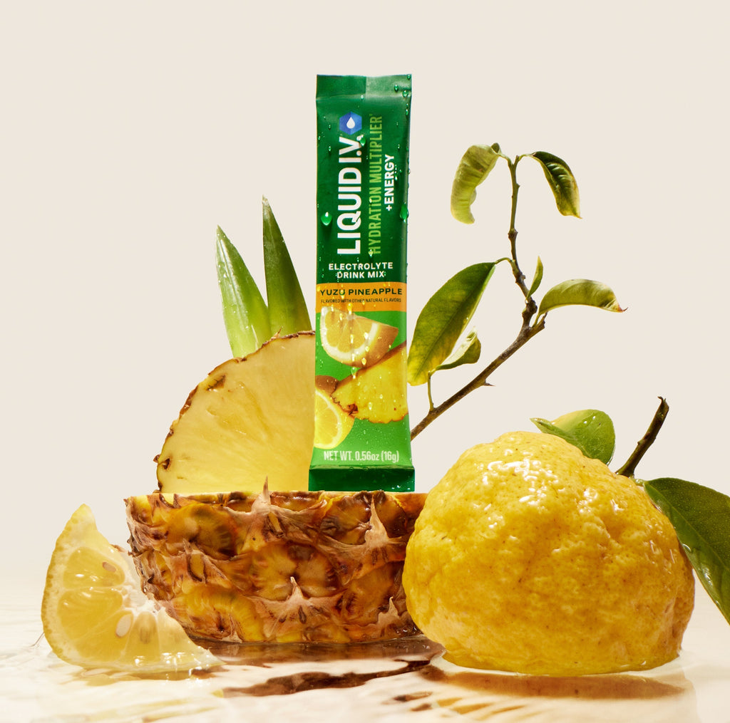 Yuzu Pineapple Hydration Multiplier® +Energy - Fresh Taste Electrolyte Drink Mix