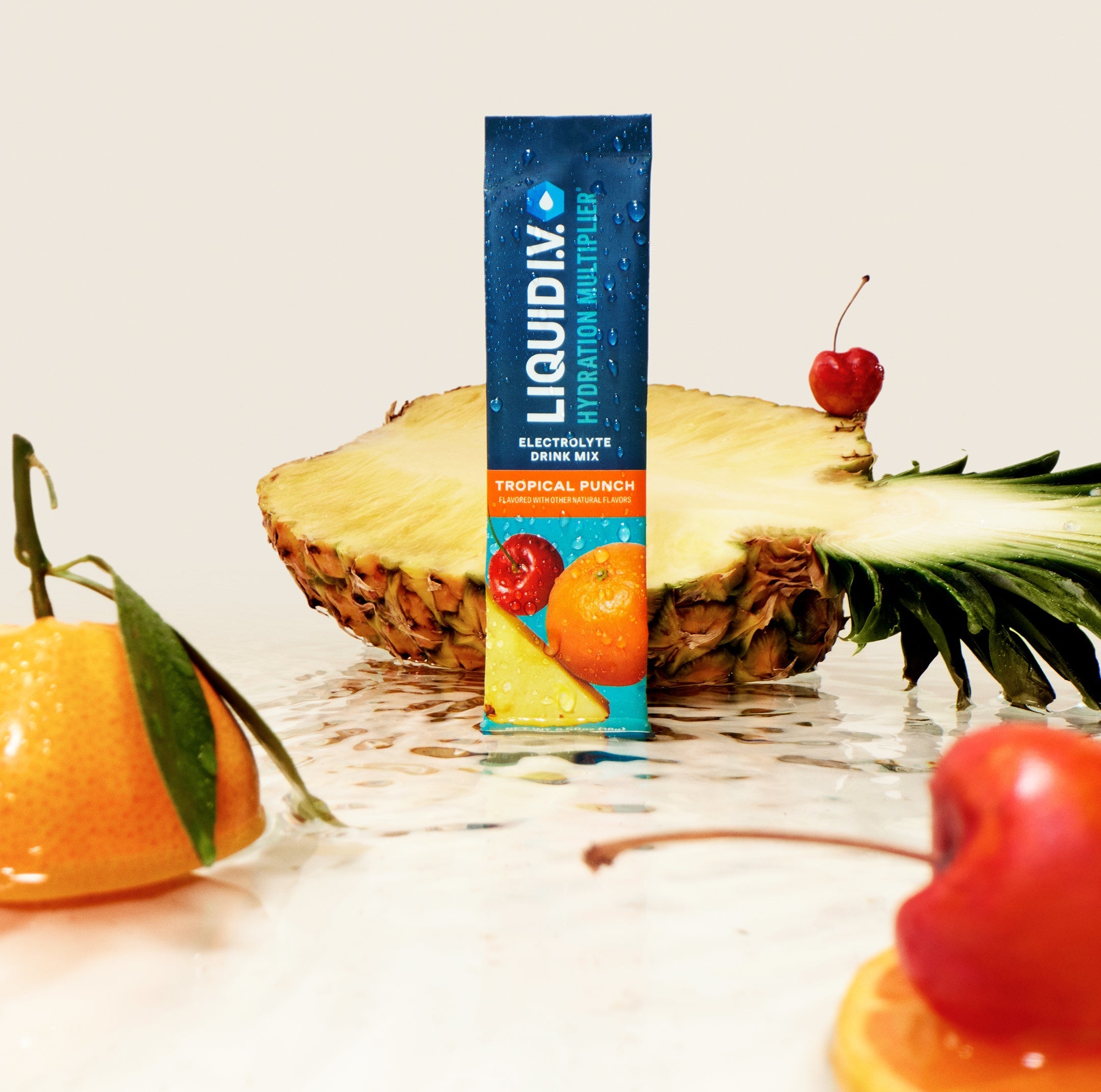 Tropical Punch Hydration Multiplier - Travel Ready Hydration With Easy Mixing