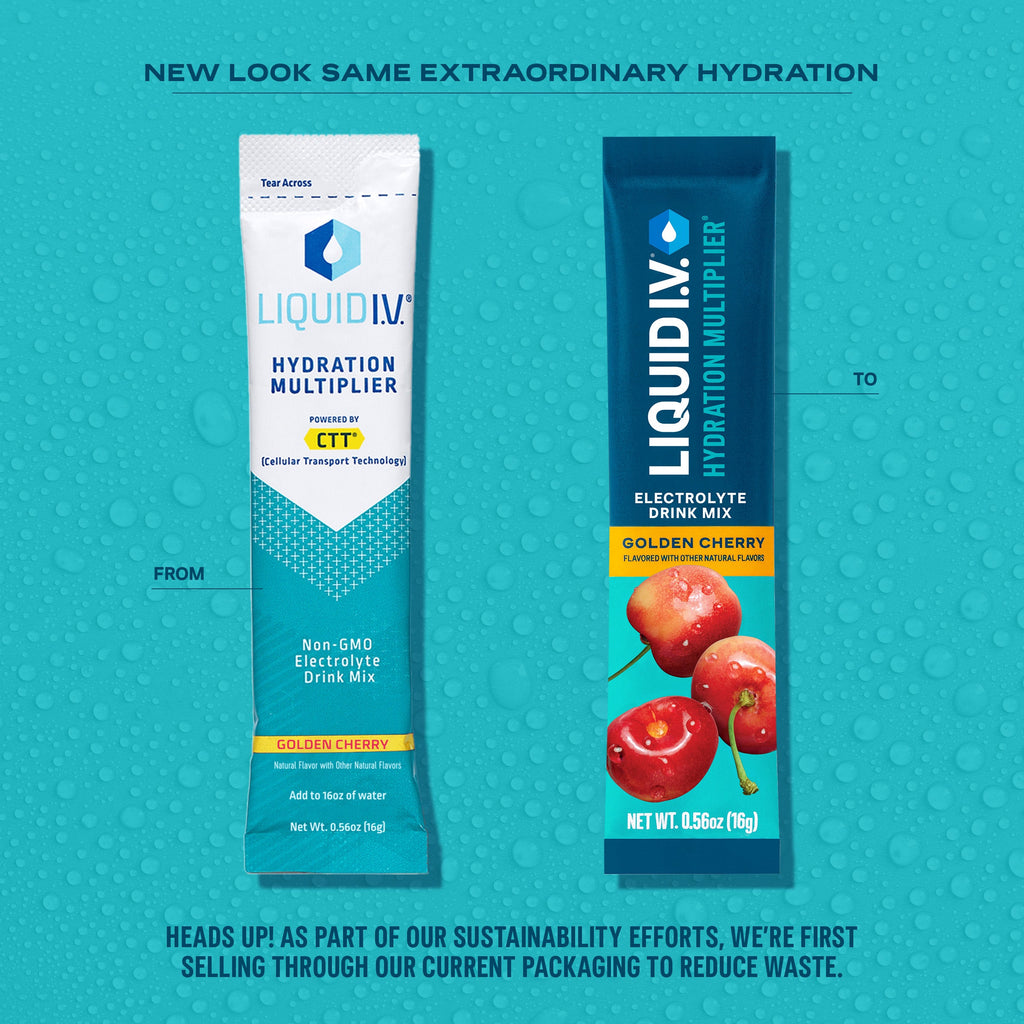 Golden Cherry Hydration Multiplier - Everyday Electrolyte Drink Mix