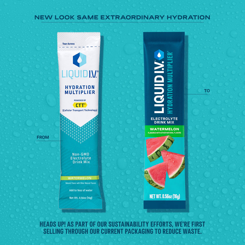 Watermelon Hydration Multiplier - Balanced Water Flavor Packets