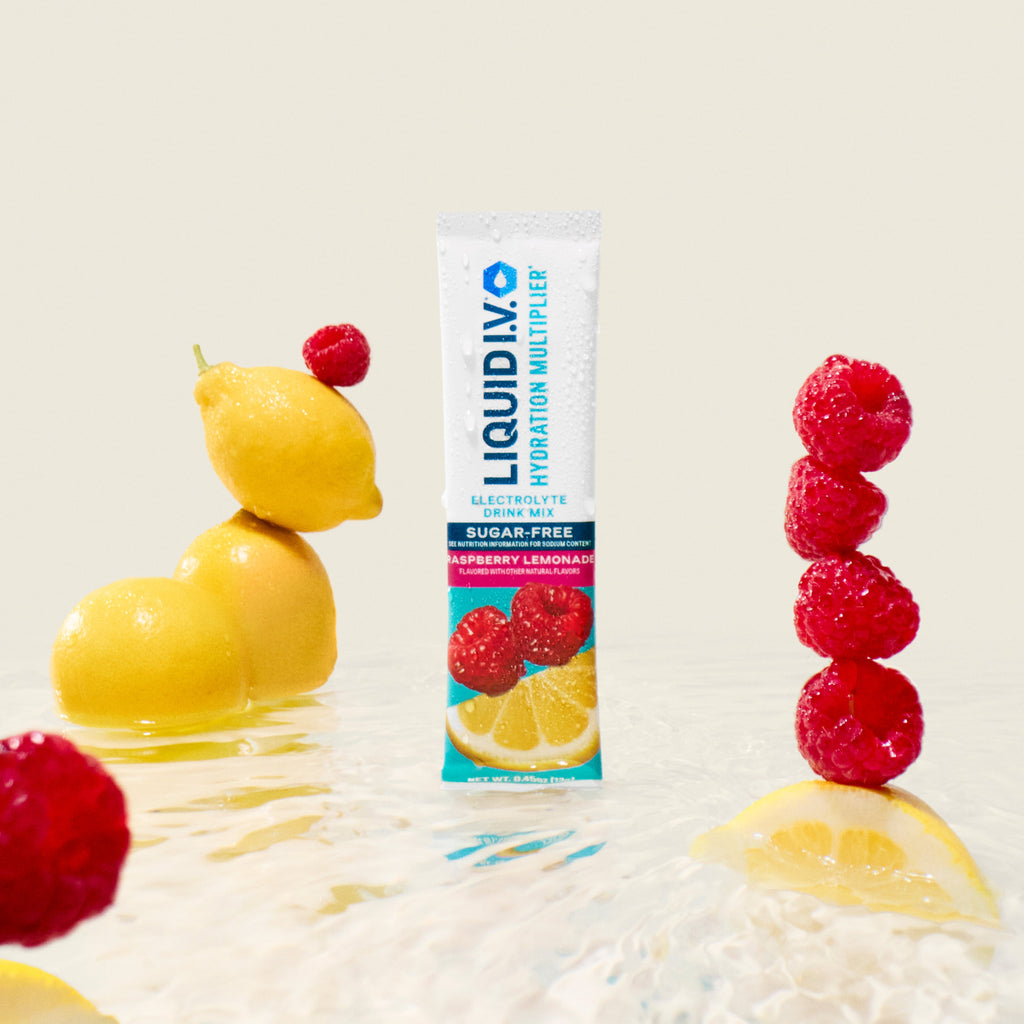 Raspberry Lemonade Hydration Multiplier® Sugar-Free - Workout Ready Hydration For Office Days
