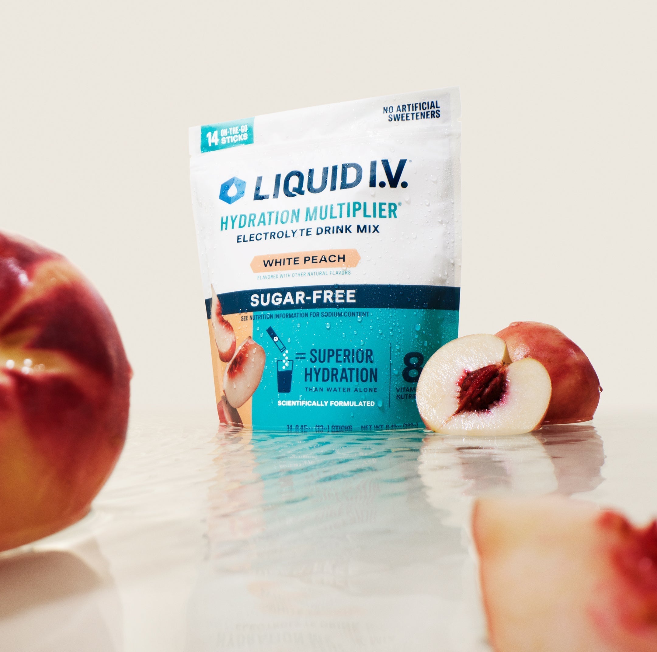 White Peach Hydration Multiplier® Sugar-Free - Light Flavor Hydration Made Simple
