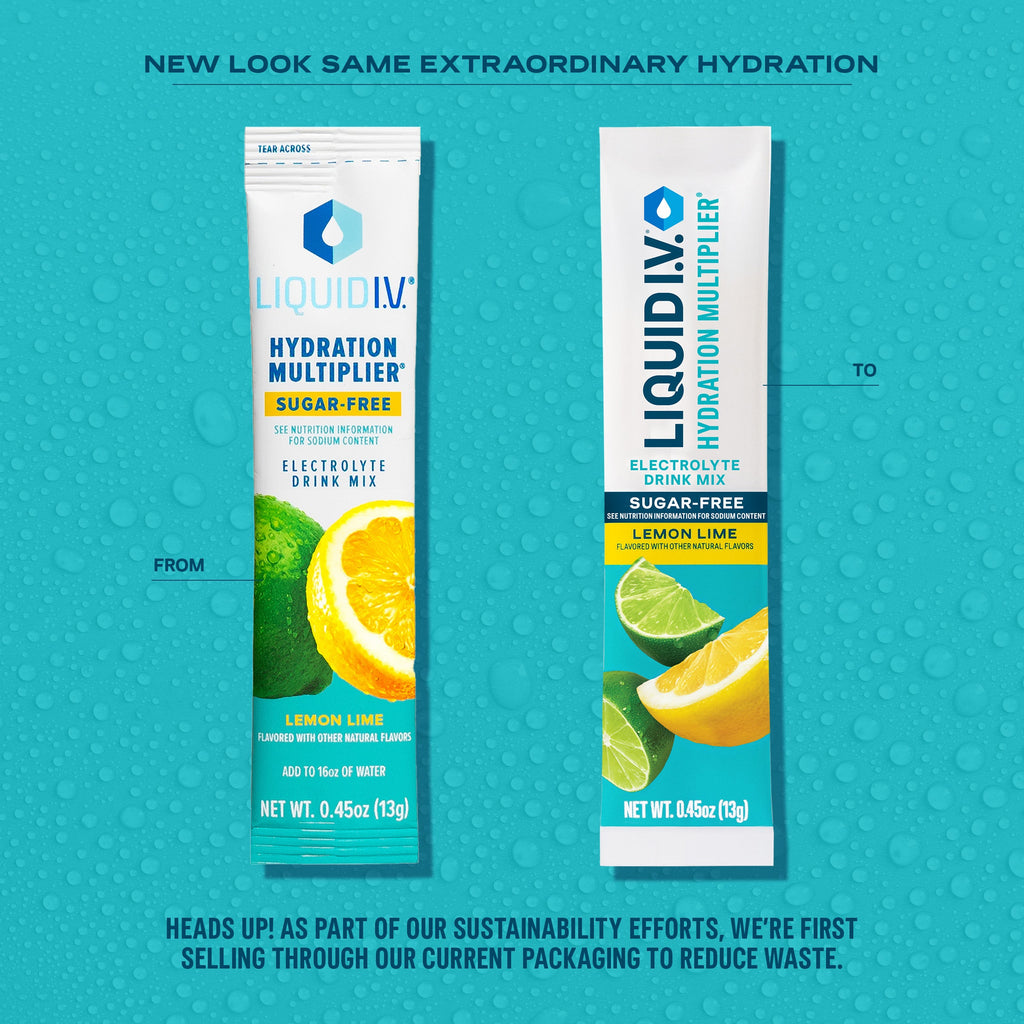 Lemon Lime Hydration Multiplier Sugar-Free - Active Day Water Flavor Packets