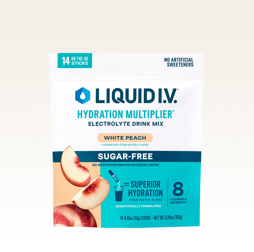 White Peach Hydration Multiplier Sugar-Free - Active Day Hydration Made Simple