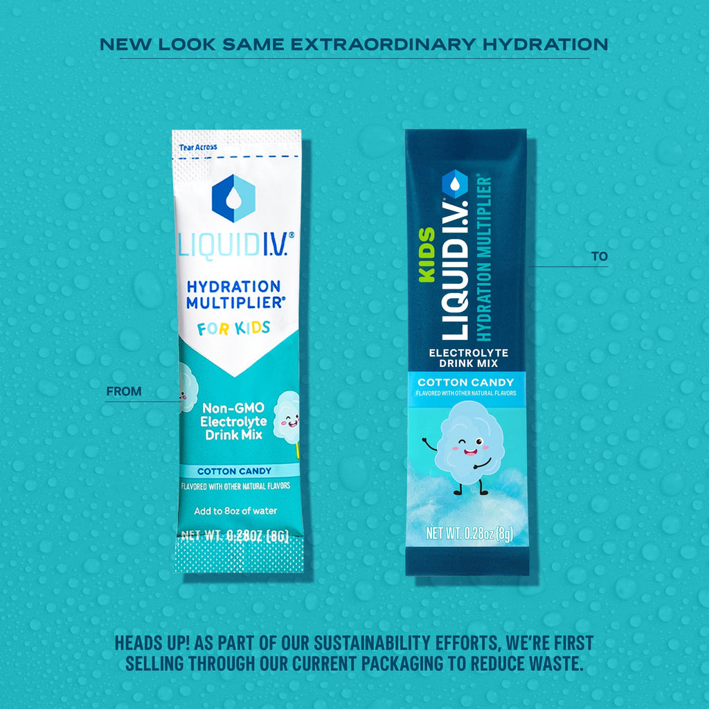 Cotton Candy Hydration Multiplier® For Kids - Fresh Taste Drink Mix For Water