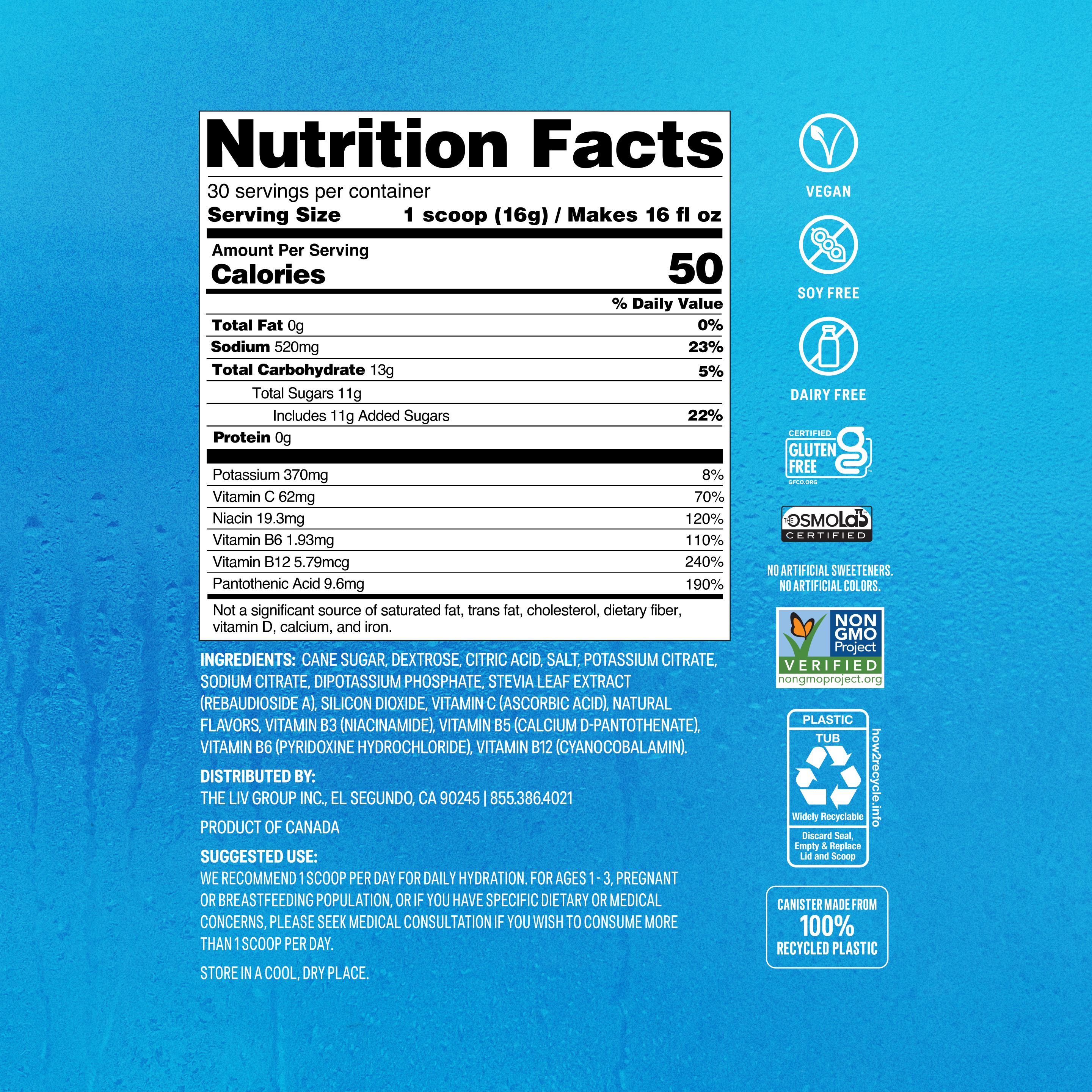 Hydration Multiplier® MultiServe - Fresh Taste Hydration With Easy Mixing