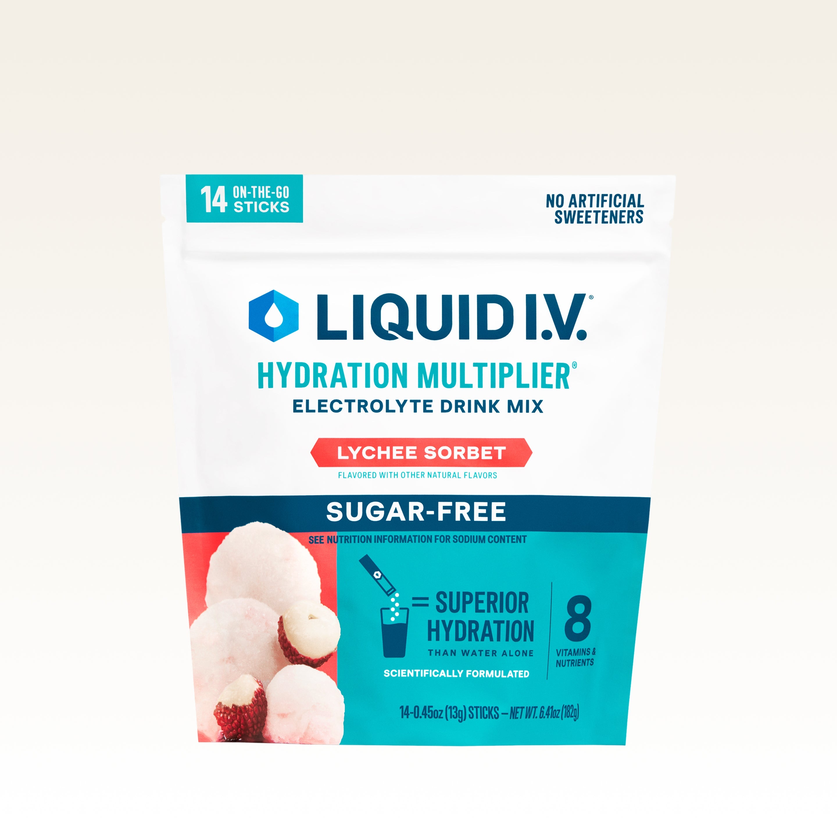 Lychee Sorbet Hydration Multiplier® Sugar-Free - Clean Taste Water Made More Enjoyable