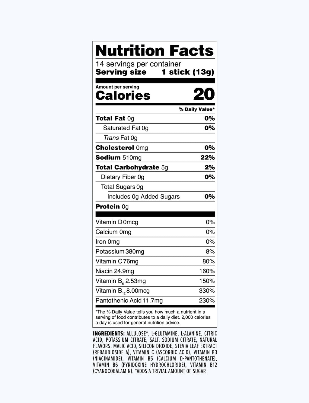 3ct Sugar-Free Sample Pack - CX ONLY - Simple Hydration Powder