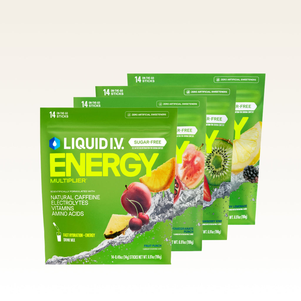 Sugar-Free Energy Fruity Bundle - On The Go Drink Mix Packets