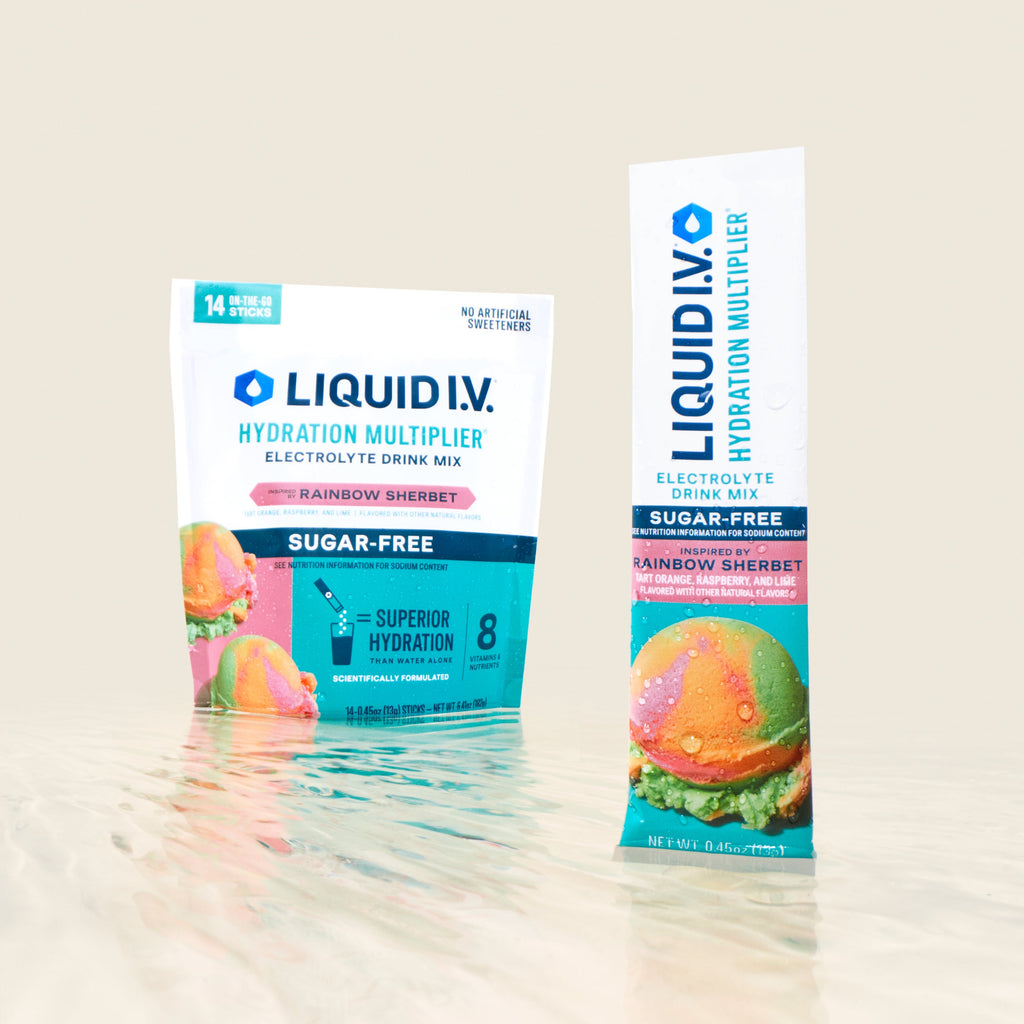 Rainbow Sherbet Hydration Multiplier® Sugar-Free - Clean Taste Hydration For Office Days