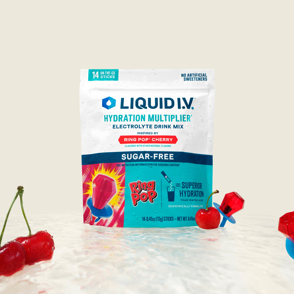 Ring Pop® Cherry Hydration Multiplier® Sugar-Free - Easy Electrolyte Drink Mix