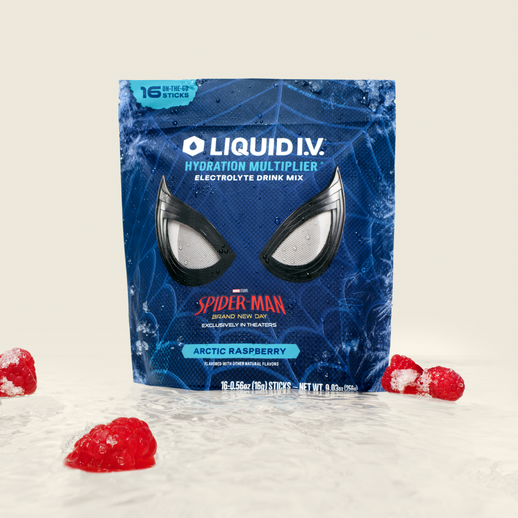 Limited Edition Spider-Man Arctic Raspberry Hydration Multiplier® - Workout Ready Hydration For Daily Life