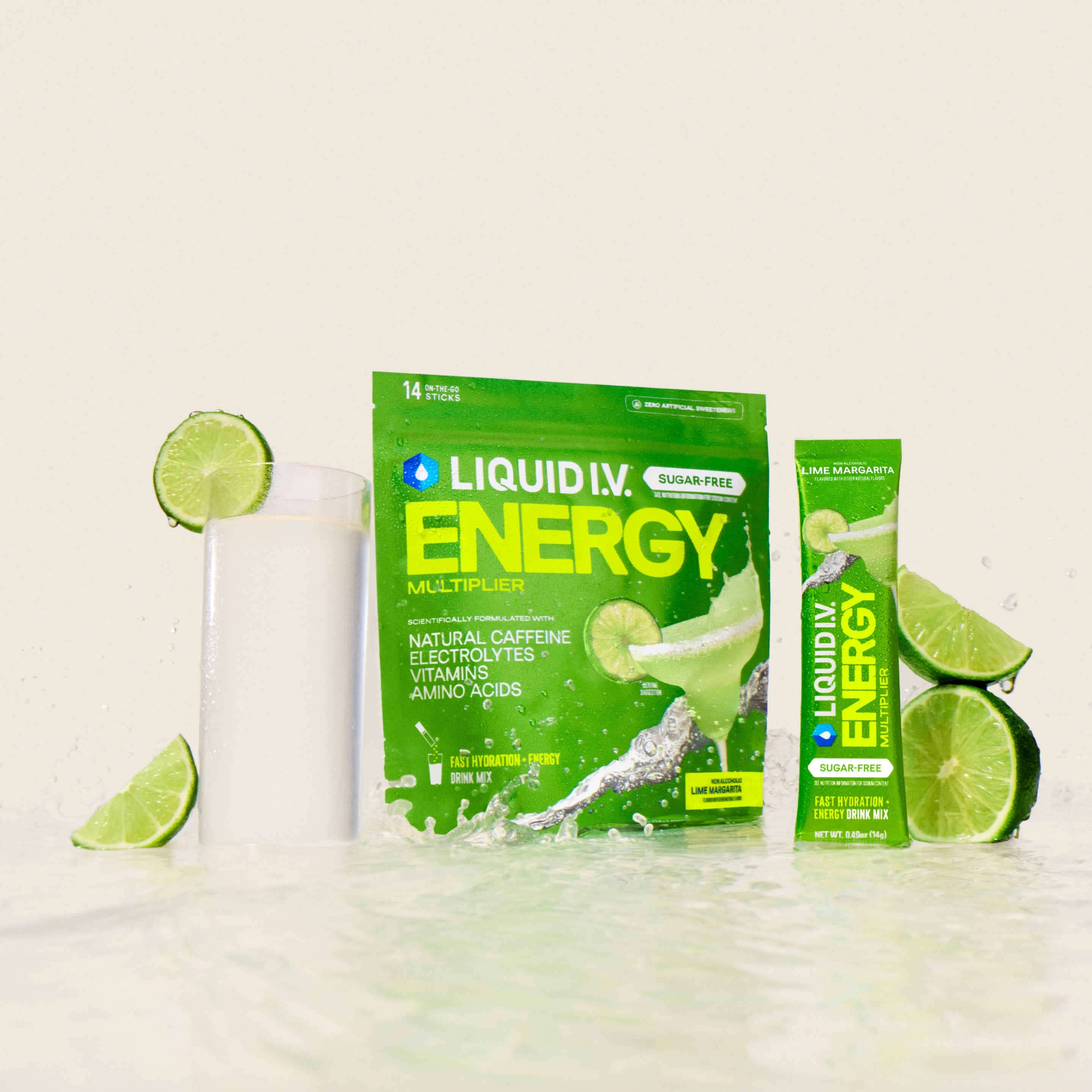 Lime Margarita Sugar-Free Energy Multiplier® - Fresh Taste Electrolyte Powder