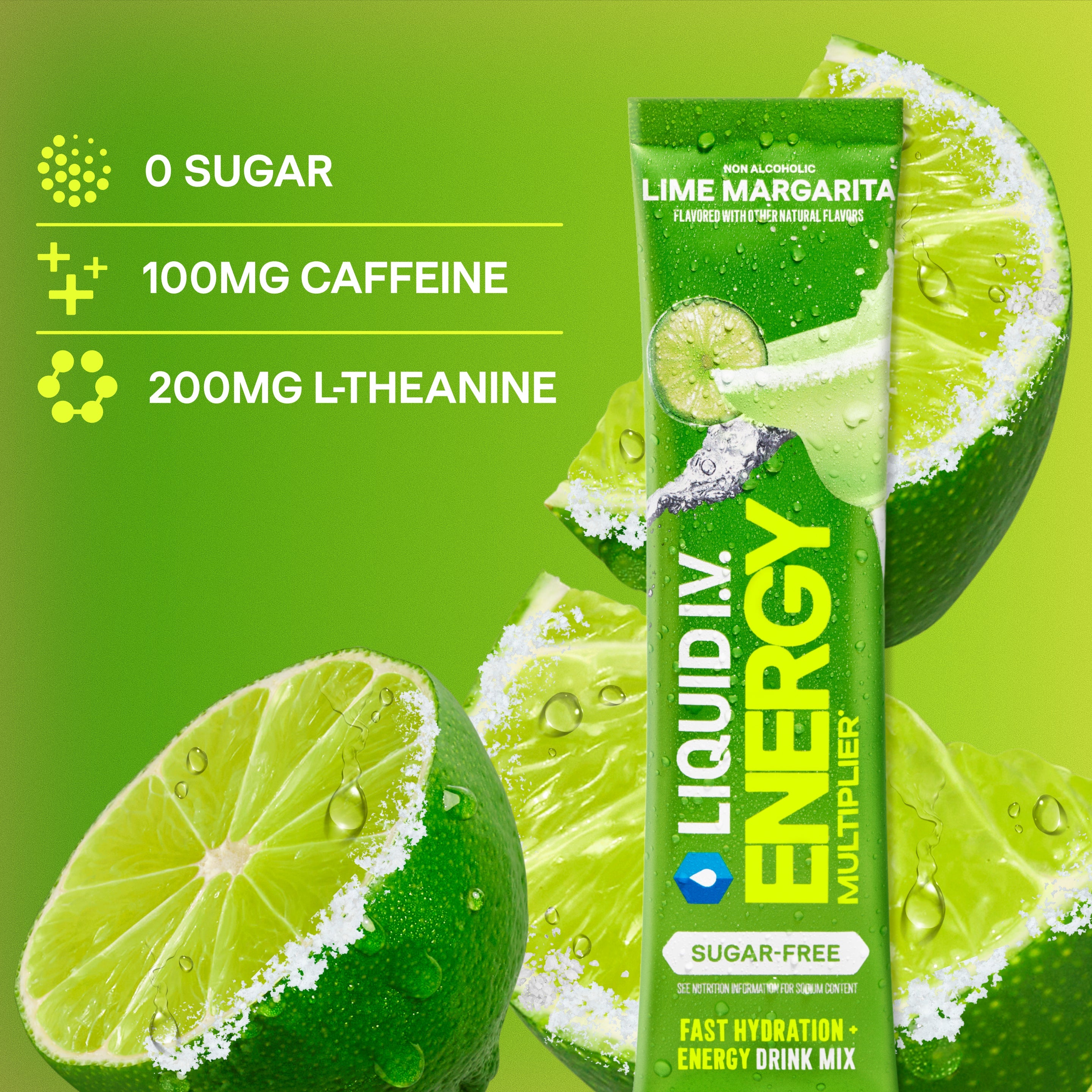 Lime Margarita Sugar-Free Energy Multiplier® - Fresh Taste Electrolyte Powder