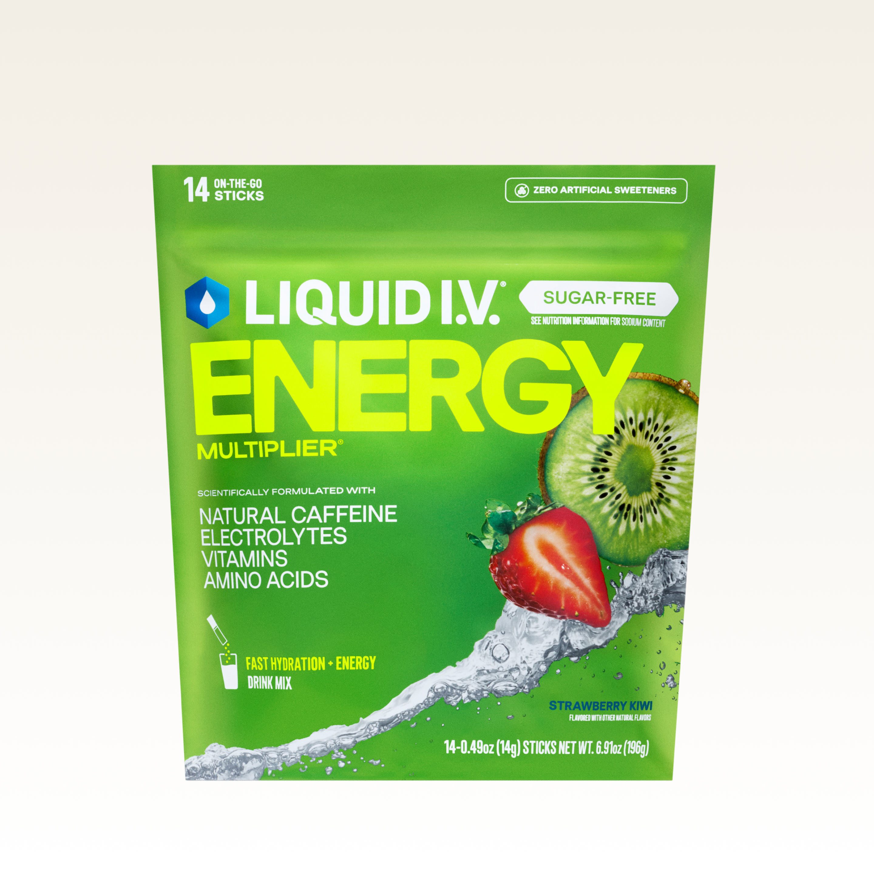 BYOB - SFE - Strawberry Kiwi - Pocket Friendly Hydration Packets