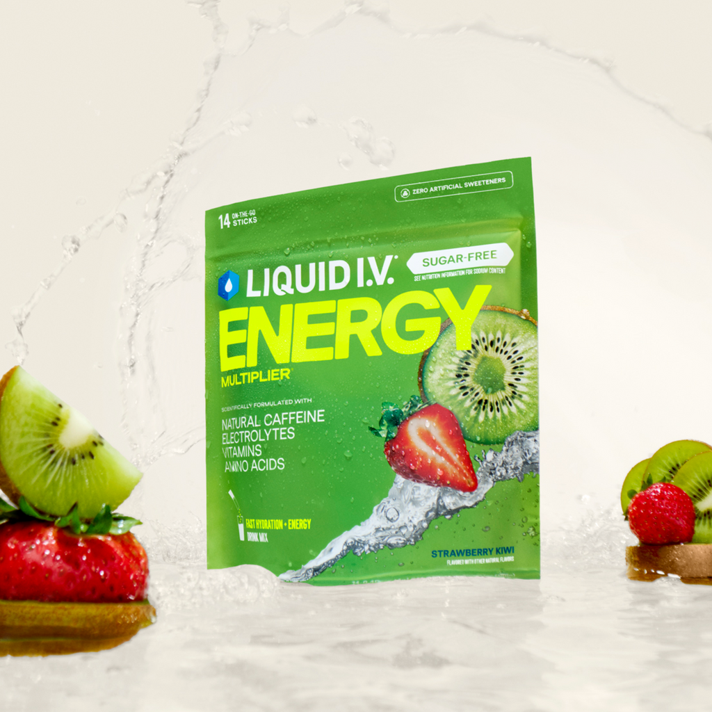 Strawberry Kiwi Hydration Sugar-Free Energy Multiplier® - Smooth Taste Hydration Packets